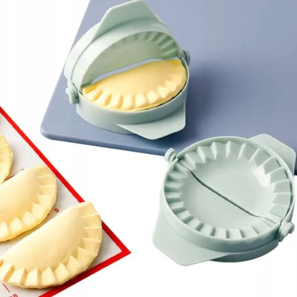 Køkkenforme>2-i-1 DUMPLINGMASKINE CIRKLE Dumplingmaskine ABS-SKÆRER