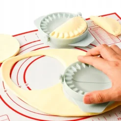 Køkkenforme>2-i-1 DUMPLINGMASKINE CIRKLE Dumplingmaskine ABS-SKÆRER