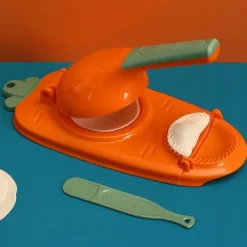 2-i-1 dumplingmaskine rund dumplingpandemaskine manuel dumplingmaskine Sale