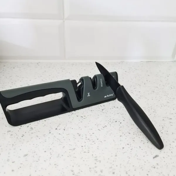 3-i-1 Keramisk Knivsliber - Slib dine knive Clearance