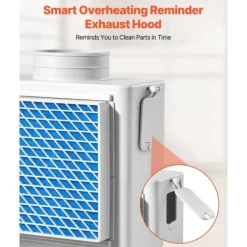 3-i-1 Udluftningssæt til Indendørs Tørretumbler, Vandskuffe, Passer til 99mm Udstødningsport