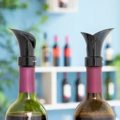 Flaskepropper>2-i-1 Vinprop med skænke- og dekanteringsprop Wintopp InnovaGoods