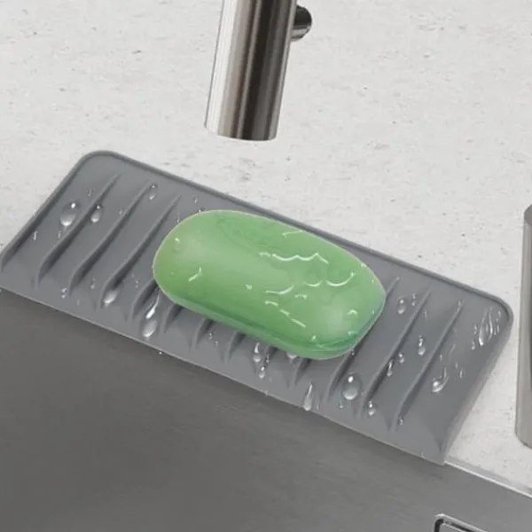 INF Silikone sæbeskål med dræn, multifunktionel sæbeholder Clearance