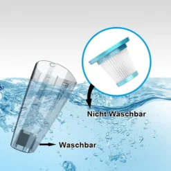 INSE R3S blå støvsuger med ledning – 2-i-1 håndholdt støvsuger og gulvstøvsuger med HEPA-filter Discount