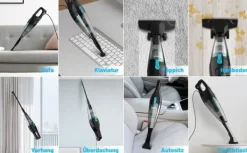 INSE R3S blå støvsuger med ledning – 2-i-1 håndholdt støvsuger og gulvstøvsuger med HEPA-filter Discount