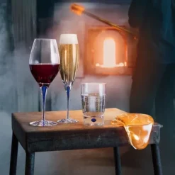 Orrefors Intermezzo Blue Tumbler Glass, 25cl - Online