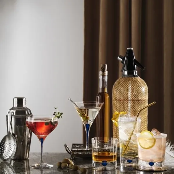 Orrefors Intermezzo Blue Tumbler Glass, 25cl - Online