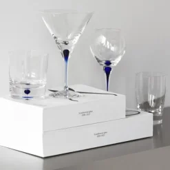 Orrefors Intermezzo Blue Tumbler Glass, 25cl - Online