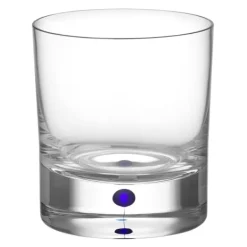 Orrefors Glas>Intermezzo Blue Whisky Glass Old Fashioned, 25cl -