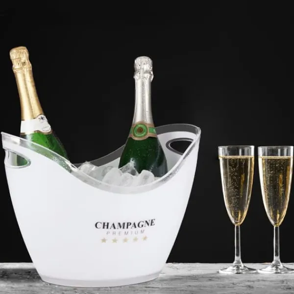 Isspande & Kølere>Isbøtte, 25.5x34.5x26 cm, Hvid