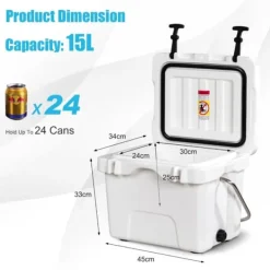 Iskiste, 45x34x33 cm, Khaki Outlet