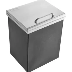 Iskiste, 35,6x30,5x45,7 cm, rustfrit stål, udendørs opbevaring Discount