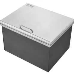 Iskiste, 50,8x40,6x33 cm, rustfrit stål, udendørs opbevaring Hot