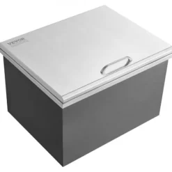 Iskiste, 50,8x40,6x33 cm, rustfrit stål, udendørs opbevaring Hot