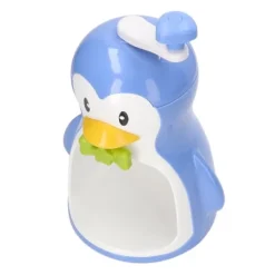 Ismaskine ABS Pingvinformet Blå Husholdningsbærbar Manuel Snekeglemaskine med Beholder Køkkentilbehør Outlet