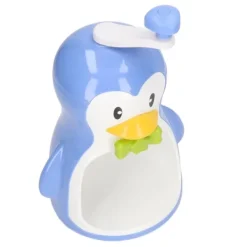 Ismaskine ABS Pingvinformet Blå Husholdningsbærbar Manuel Snekeglemaskine med Beholder Køkkentilbehør Outlet