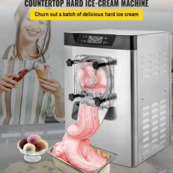 Ismaskine kommerciel, 3,5-4,4 UK gallon/h, rustfrit stål, effektiv, holdbar og energieffektiv løsning Best