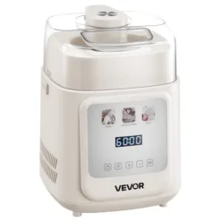 Ismaskine, Opretstående automatisk med indbygget kompressor, 25.9x26.9x35.5 cm, Frossen yoghurtmaskine Outlet