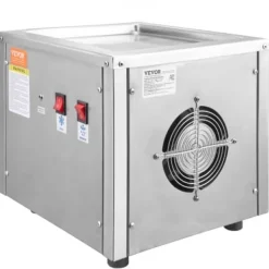 Isrullemaskine, 28x24x2 cm, rustfrit stål New