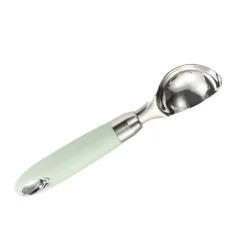 isske Udglattende Rustfrit Stål Hængende Hul Multifunktions Cupcake Ske til Hjemmekøkken Cafe Bar Isske Hot