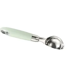 isske Udglattende Rustfrit Stål Hængende Hul Multifunktions Cupcake Ske til Hjemmekøkken Cafe Bar Isske Hot