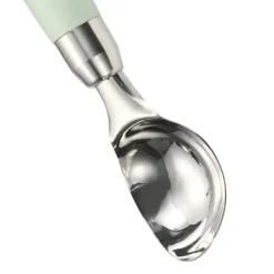 isske Udglattende Rustfrit Stål Hængende Hul Multifunktions Cupcake Ske til Hjemmekøkken Cafe Bar Isske Hot