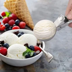 Skeer & Skovle>ISSKEE MED STOR KNAP, EGNET TIL KARTOFLER OG VERGIONISKE RIS