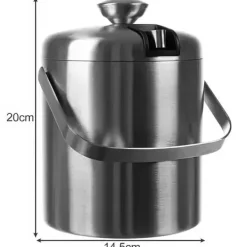 Isspande & Kølere>Isspand med låg - 1,3 l