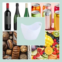 Isspand, 25,5x35x25,5 cm, Hvid Hot