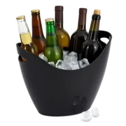 Isspande & Kølere>Isspand, 25,5x34,5x25 cm, Sort