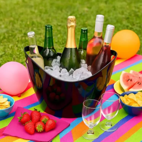 Isspande & Kølere>Isspand, 25,5x34,5x25 cm, Sort