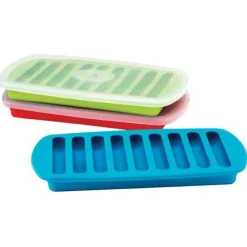 Joie Isforme>Isterningbakke "Stick" i silikone med låg