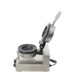 Isvaffelmaskine, 1200W effekt, temperaturinterval 50-300°C, non-stick design, holdbart rustfrit stål, justerbar timer 1-5 min Outlet