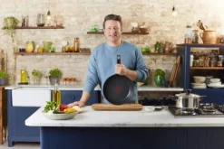 Jamie Oliver Everyday Kitchen Stegepande 28 cm rustfrit stål Hot