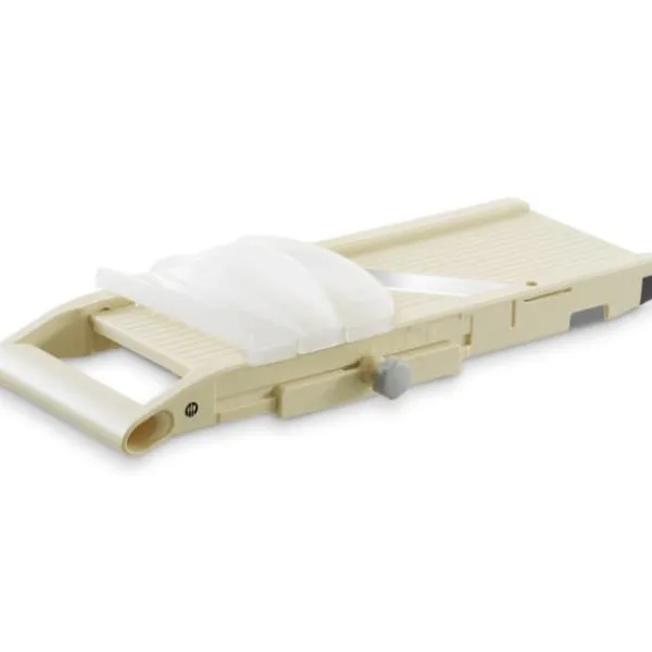 Japansk mandolinskærer til skiver af stolper, 3 udskiftelige Shogun-blade 380 x 158 mm Clearance