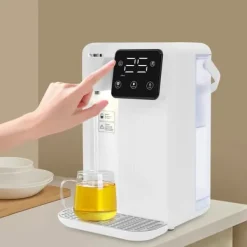 Vandkølere>Øjeblikkelig Vanddispenser, Hurtig Opvarmning, Pladsbesparende Design,L, HVID