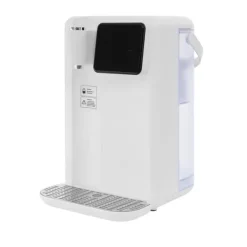 Vandkølere>Øjeblikkelig varmtvandsdispenser, 3L kapacitet, justerbar temperatur, LED-display,220V, HVID