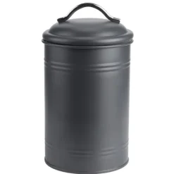 Jern tebladskrukke til opbevaring af mad og nødder med silikonering til husholdningsbrug Online