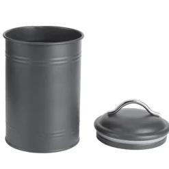 Jern tebladskrukke til opbevaring af mad og nødder med silikonering til husholdningsbrug Online