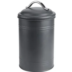 Jern tebladskrukke til opbevaring af mad og nødder med silikonering til husholdningsbrug Online