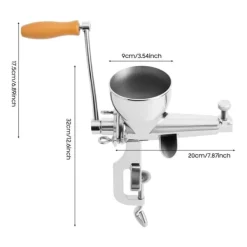 Juice Squeezer, Rustfrit Stål, Manuel Betjening,Sølv Discount