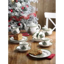 Tallerkener & Bordservicer>Juletallerken, Ø 27 cm - Spode