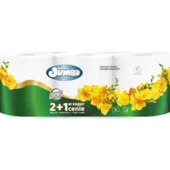 Aftørringspapir>JUMBO ELEPHANT Papirhåndklæde 2+1 rulle 2-lags