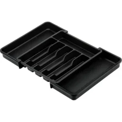 Justerbar indsats til bestik, køkkenredskaber, knive, udtrækkelig skuffeorganisator Hot