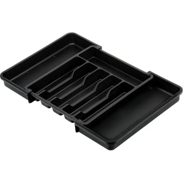 Justerbar indsats til bestik, køkkenredskaber, knive, udtrækkelig skuffeorganisator Hot