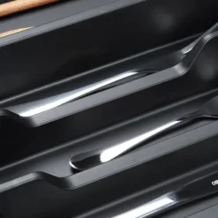 Justerbar indsats til bestik, køkkenredskaber, knive, udtrækkelig skuffeorganisator Hot