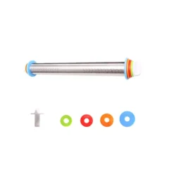 Justerbar Rulle i Rustfrit Stål - Perfekt til Dej, Kager og Pizza Clearance