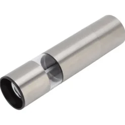 Krydderikværne>Justerbar salt- og peberkværn i rustfrit stål til madlavning og grillning i køkkenet