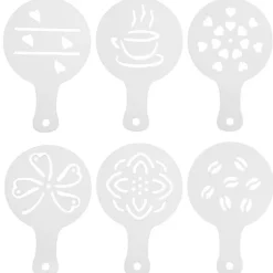 Mad- & Drikkeskabeloner>Kaffe- og dessertskabeloner 6 stk.