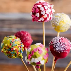 Kagepop pinde, 15x0,4 cm, Natur, Bambus Discount